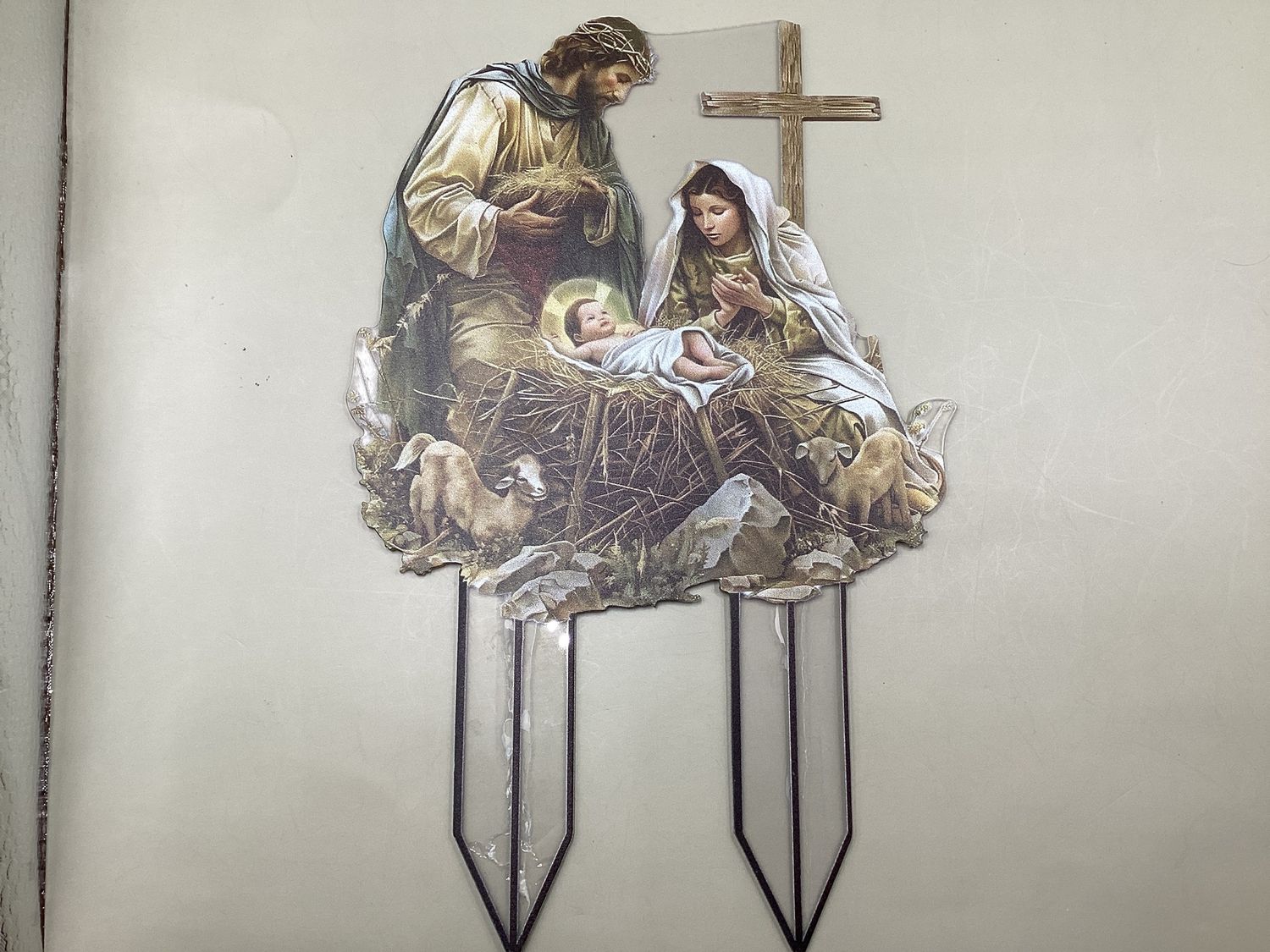Nativity of Christ Garden Stake - Holy Family