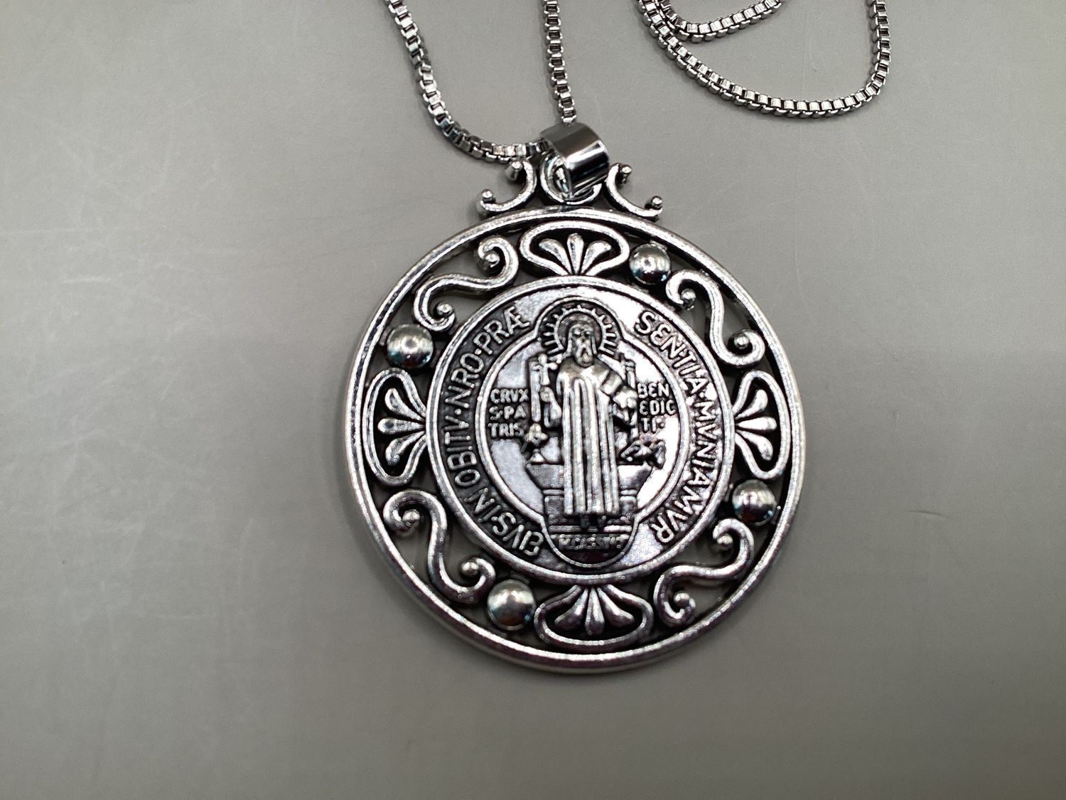 St Benedict Medal Necklace