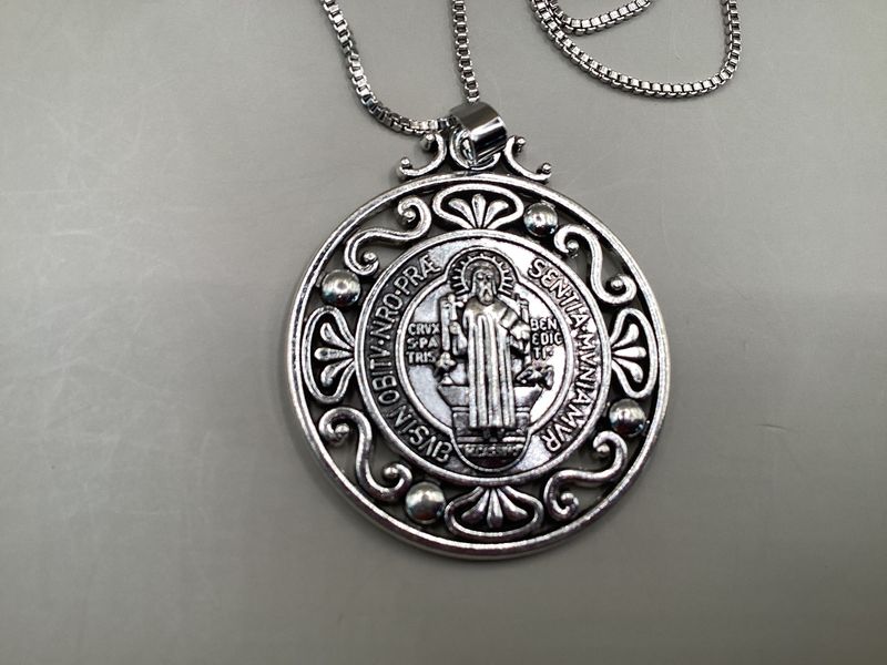 St Benedict Medal Necklace