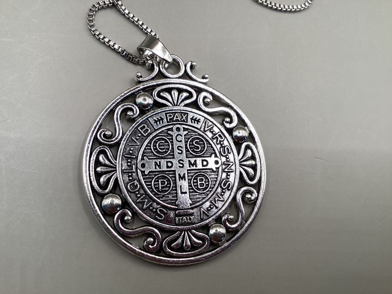 St Benedict Medal Necklace