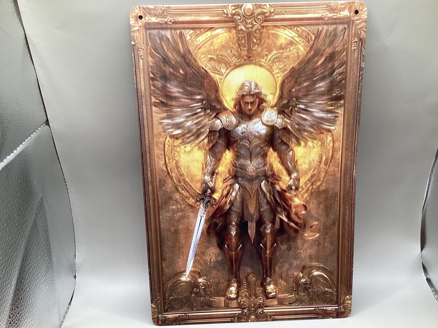 St Michael the Archangel Metal Wall Art