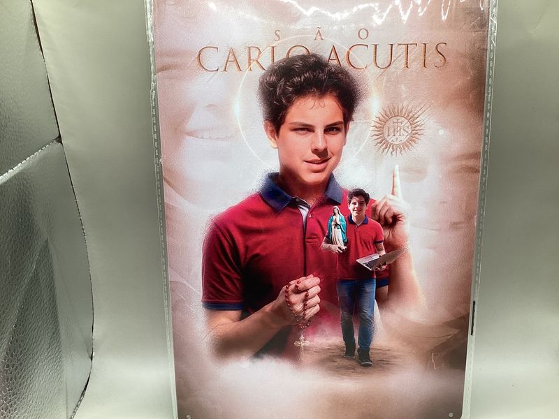 Saint Carlos Acutis Inspirational Wall Art