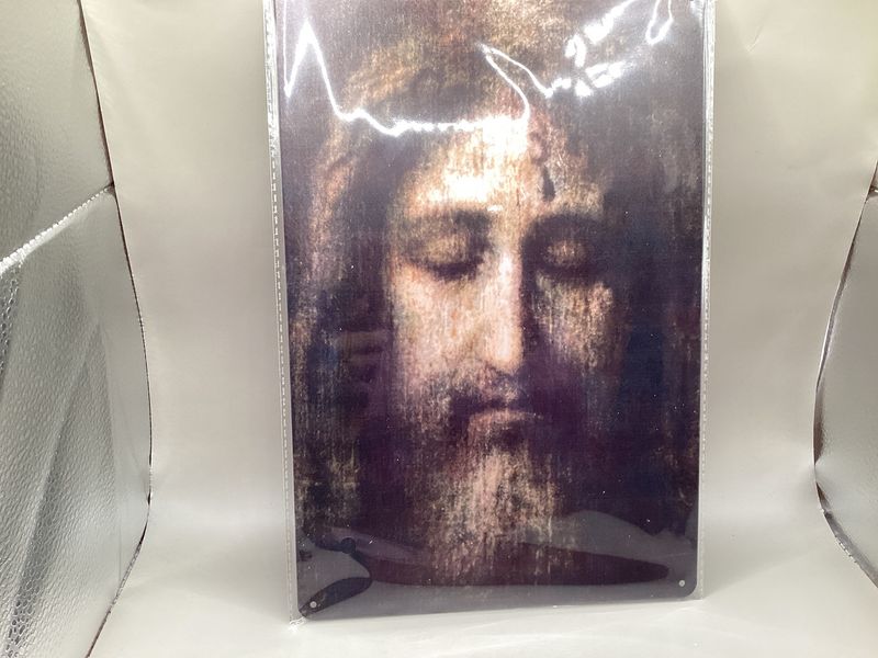 Sacred Face of Jesus Metal Wall Art