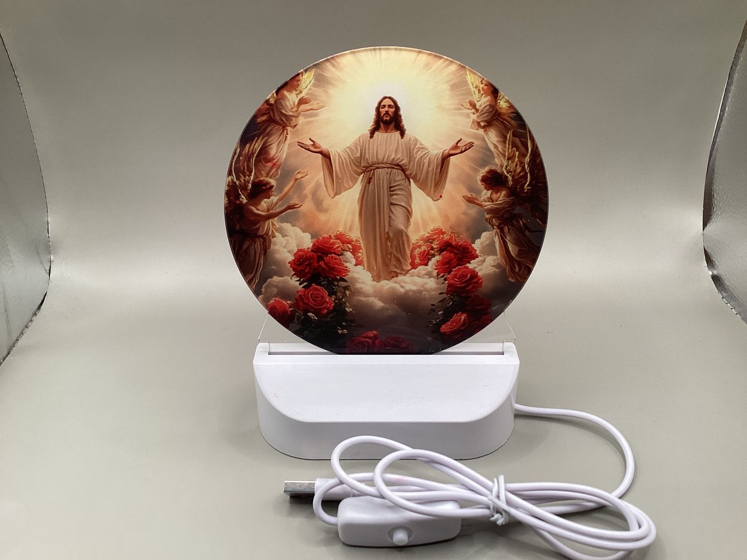 Illuminated Risen Christ Night Light