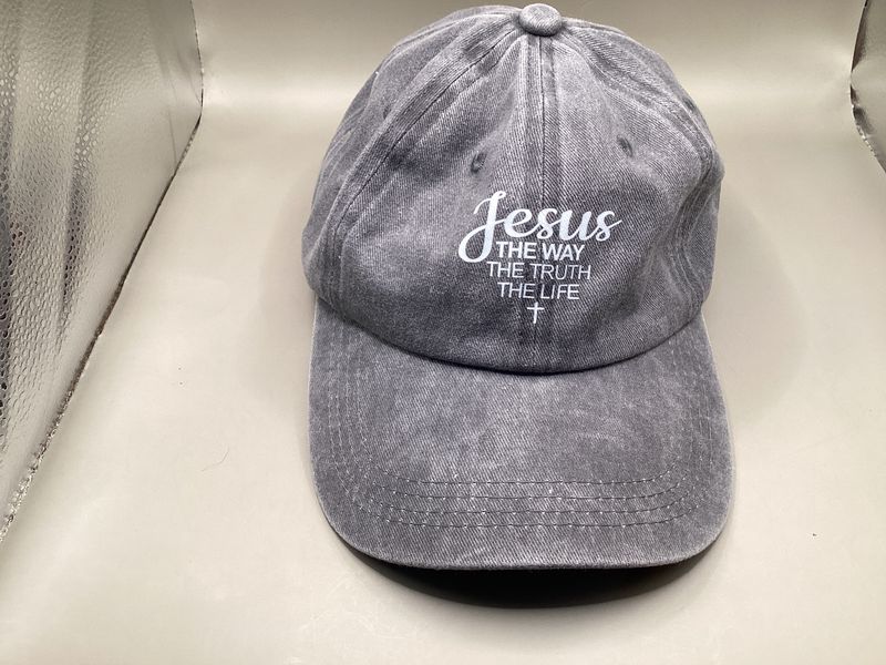 Ball cap “Jesus, The way, The Truth, The Life” Embroidered Cap