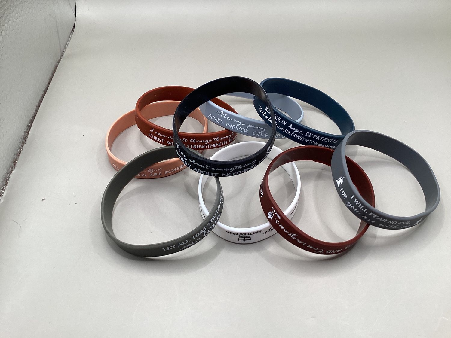 Scripture  Rubber Band Bracelet