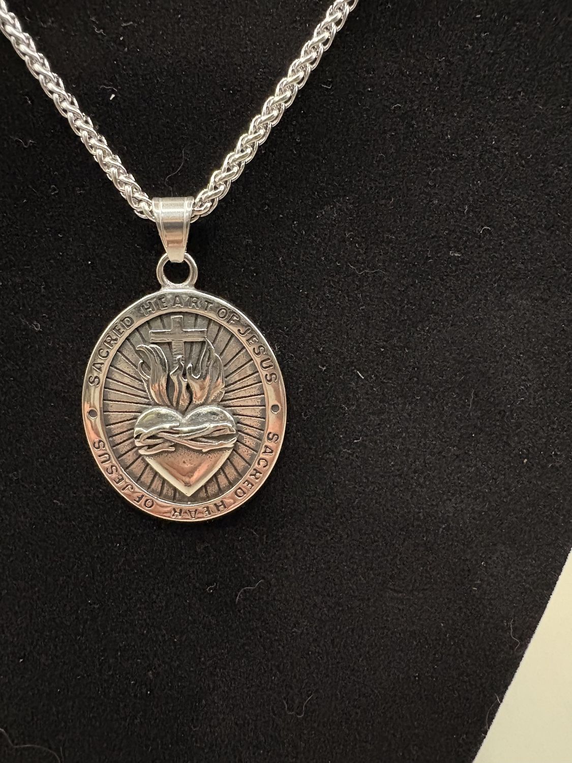 Sacred Heart of Jesus  Necklace