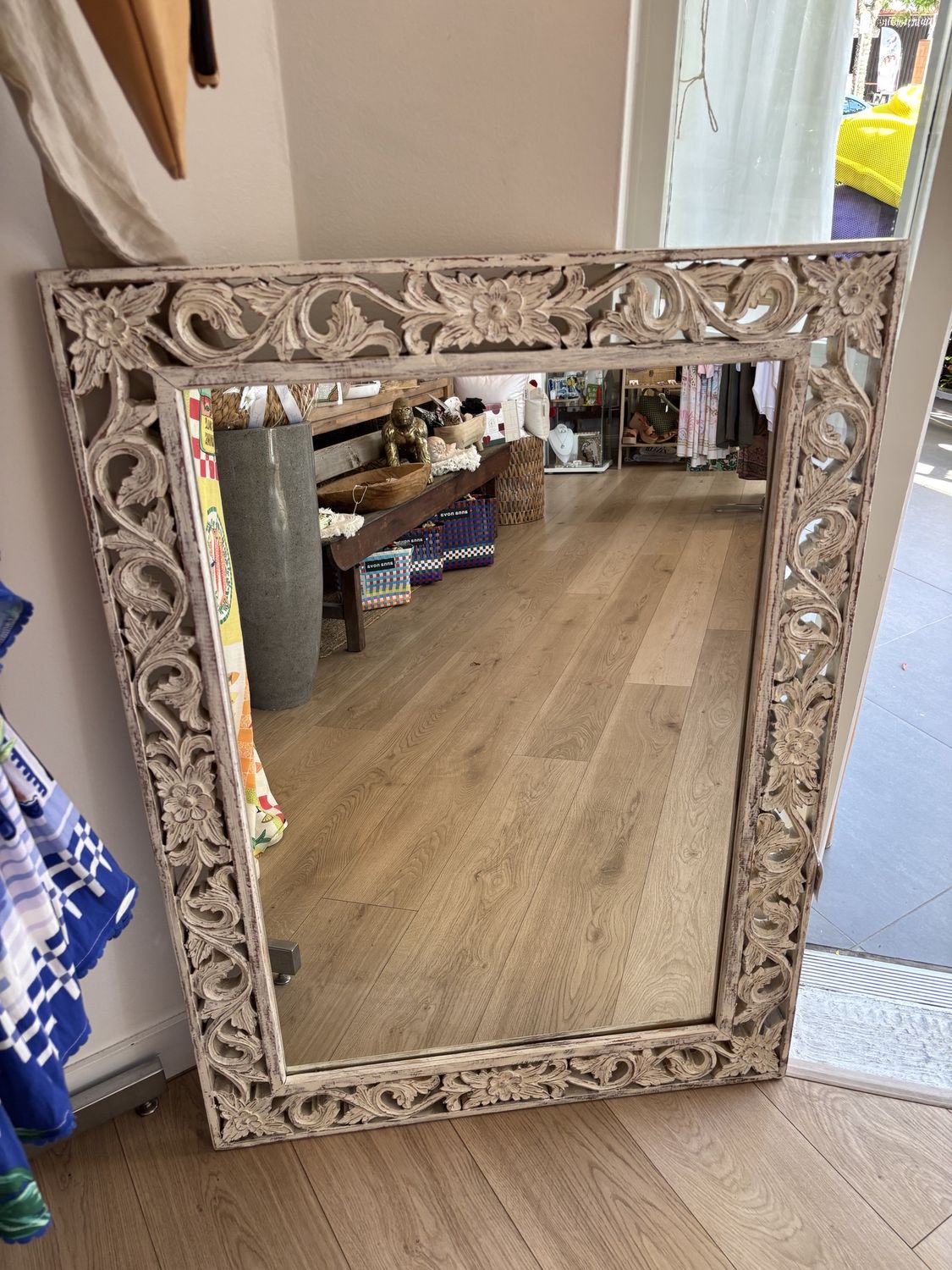 Carved Mirror