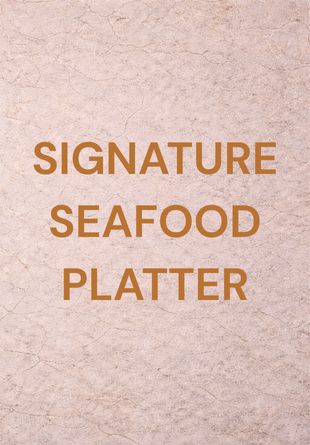 Seafood Platter - Signature (4-5)
