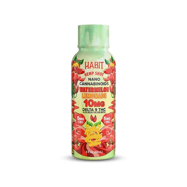 Watermelon Lemonade (Nano) | D9 Shot (10mg Delta 9 THC - 20mg CBNO)