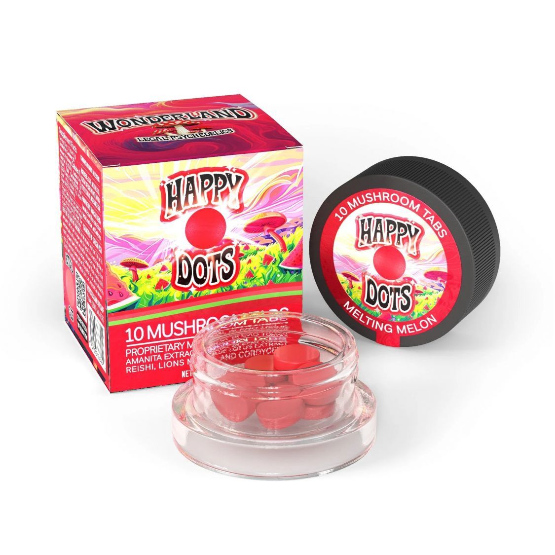 Melting Melon | Amanita Mushroom Tabs | 10 Tablets