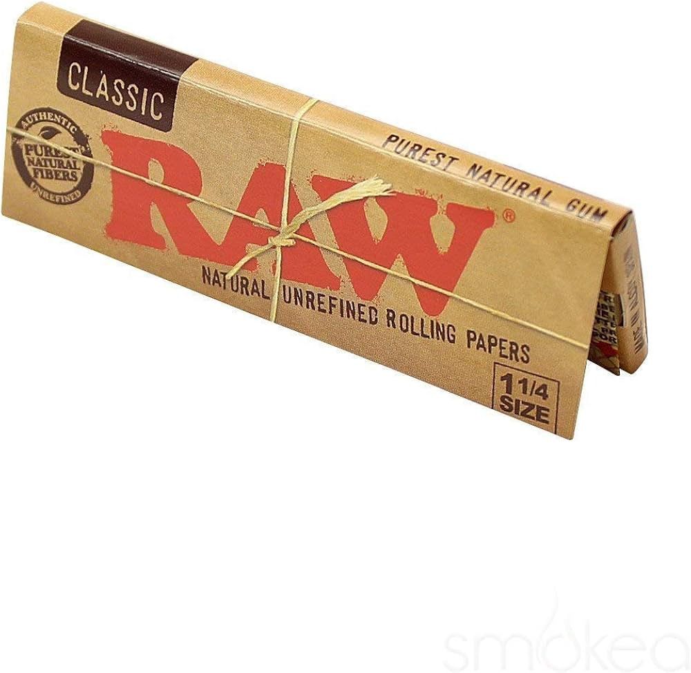 Classic Raw Rolling Papers | 1-1/4