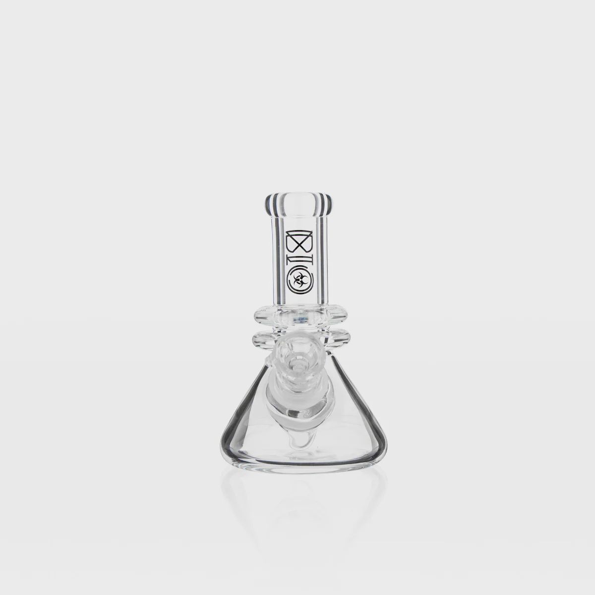 Bio Glass | Mini Heavy Duty Beaker Water Pipe | 5”