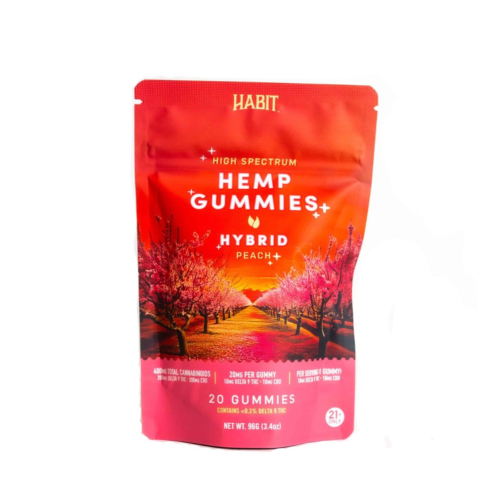 Peach Gummies | 200mg THC - Hybrid (20pk)