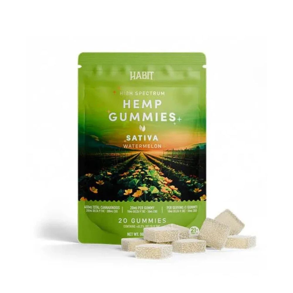 Watermelon Gummies | 200mg THC - Sativa (20pk)
