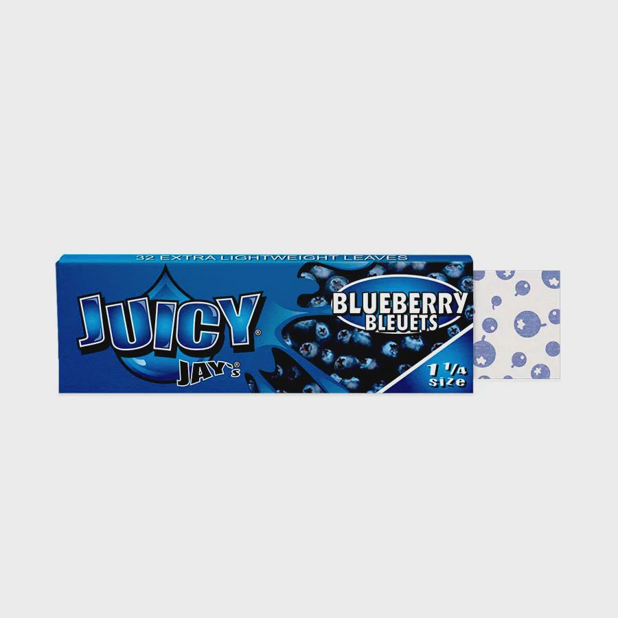 Blueberry | Juicy Jay 1-1/4 Rolling Papers