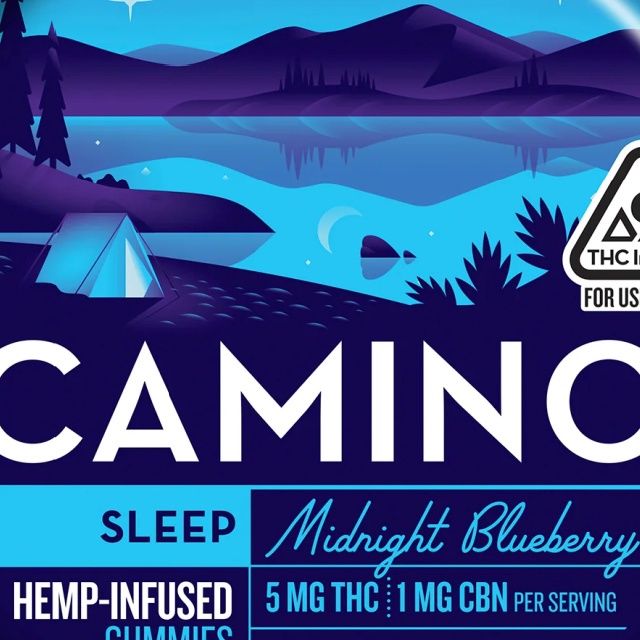 Camino | Midnight Blueberry - Sleep Gummies 5mg THC