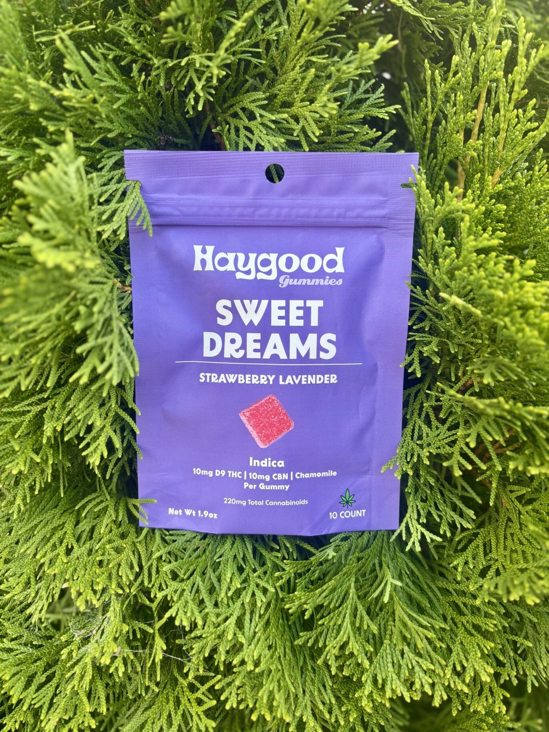 Sweet Dreams Strawberry Lavender Gummies - 100mg THC