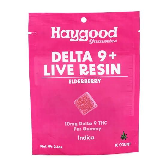 Elderberry Live Resin Gummies - 100mg