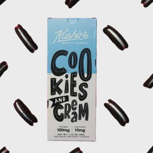 Cookies &amp; Cream Chocolate - 100mg THC
