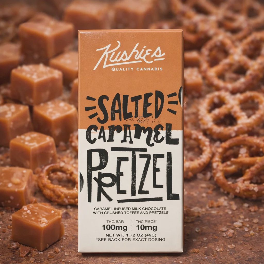 Salted Caramel Pretzel Chocolate - 100mg THC