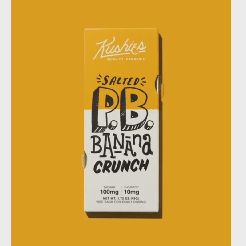 PB Banana Crunch Chocolate - 100mg THC