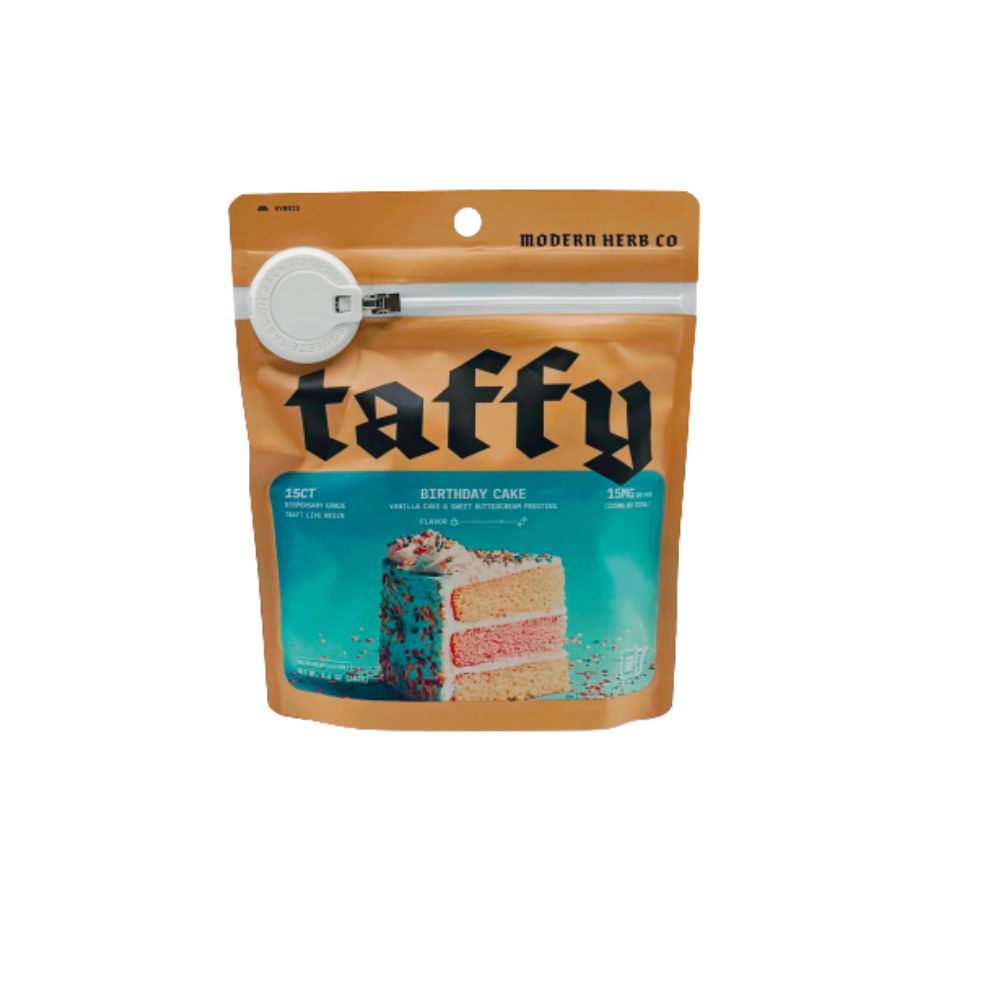 Birthday Cake Taffy - 225mg THC | 15ct