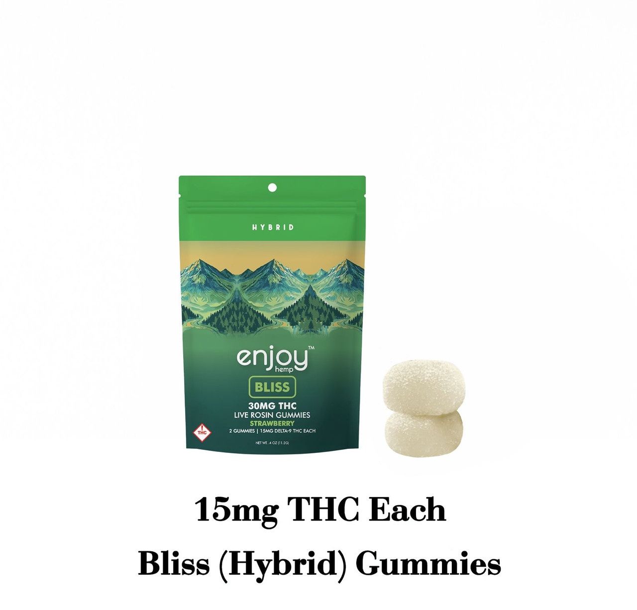 Bliss Gummies 2pk - 30mg THC