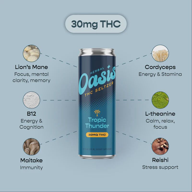 Oasis Tropic Thunder - 30mg THC