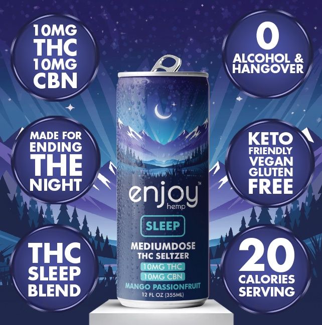 Enjoy Sleep - 10mg THC