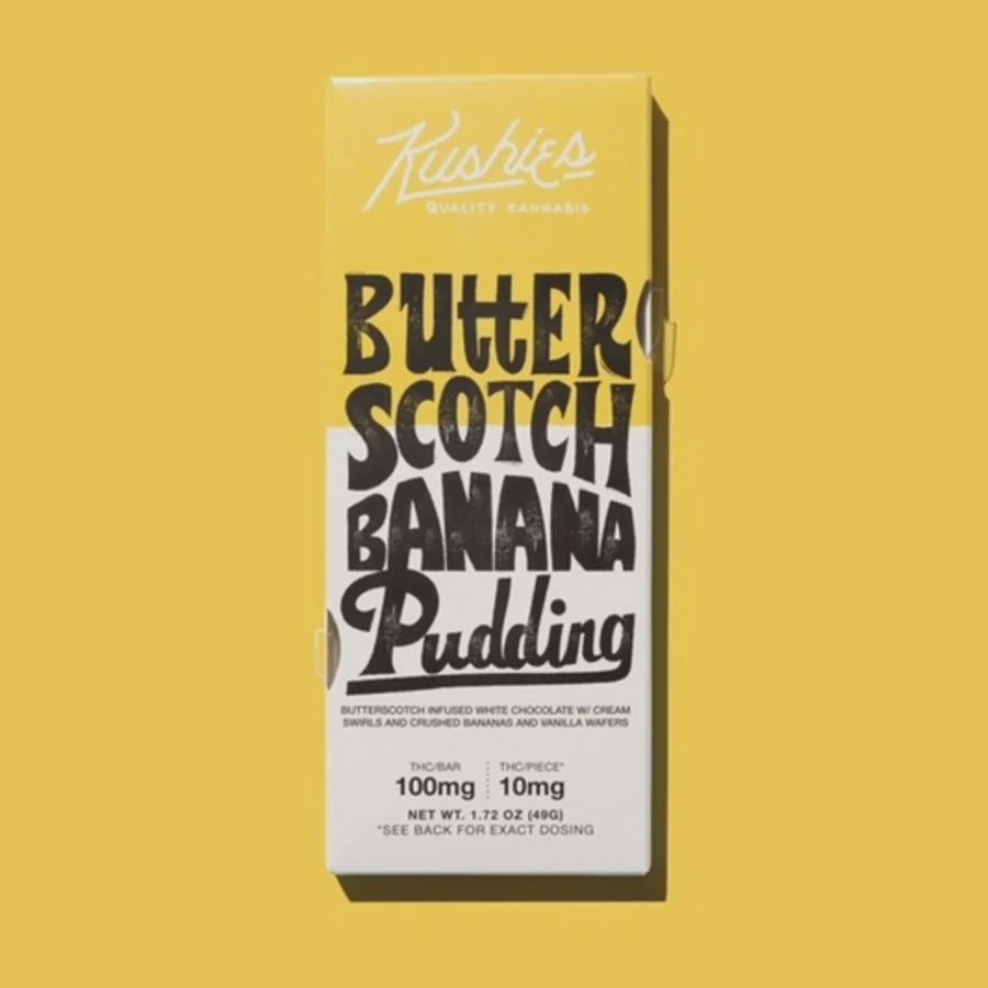 Butter Scotch Banana Pudding Chocolate - 100mg THC