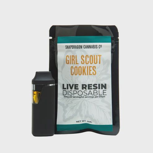 Girl Scout Coookies 0.5g THC Disposable