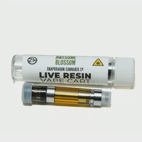Awesome Blossom - 0.5g THC Live Resin Cartridge