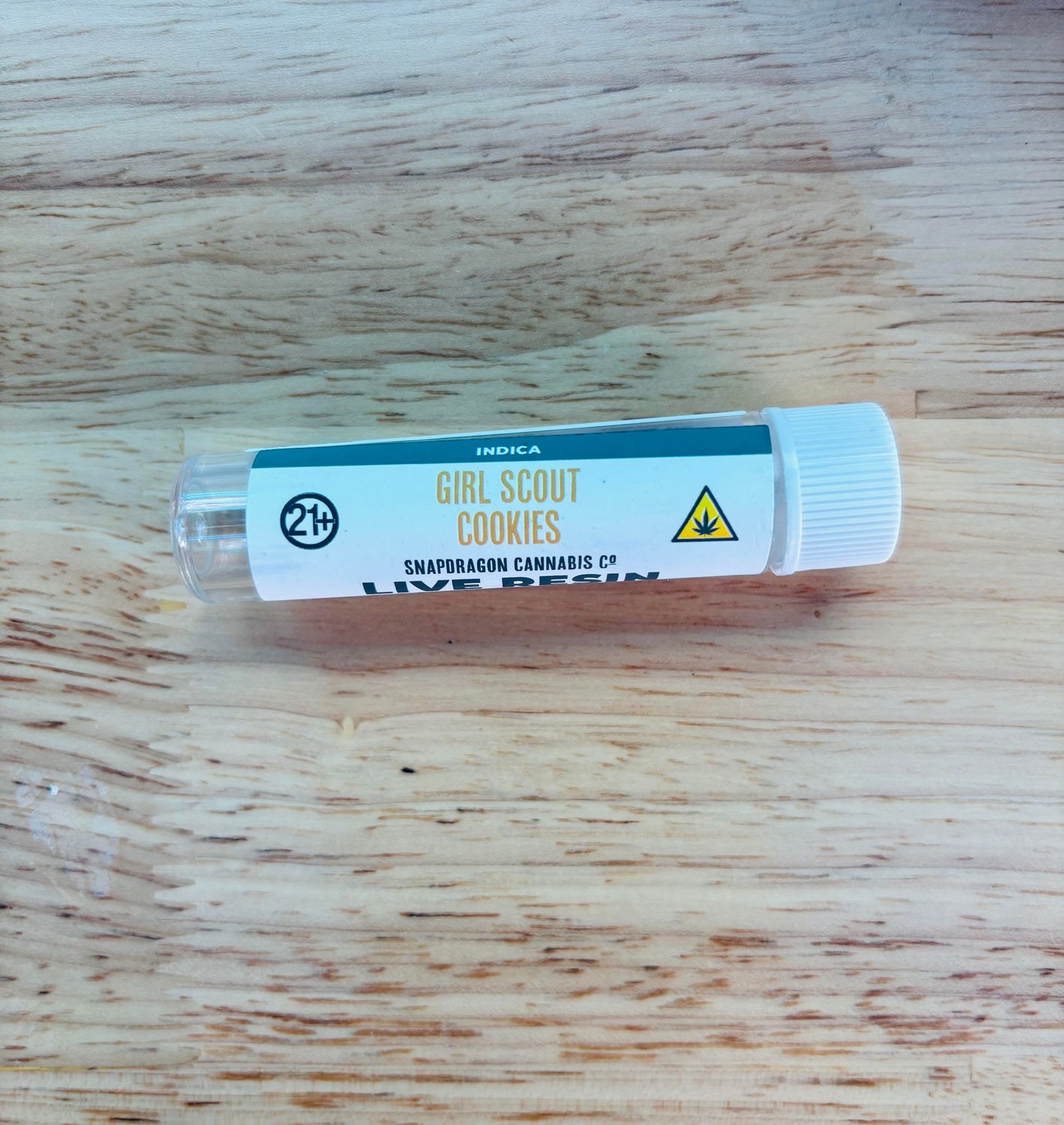 Girl Scout Cookies - 0.5g THC Live Resin Cartridge