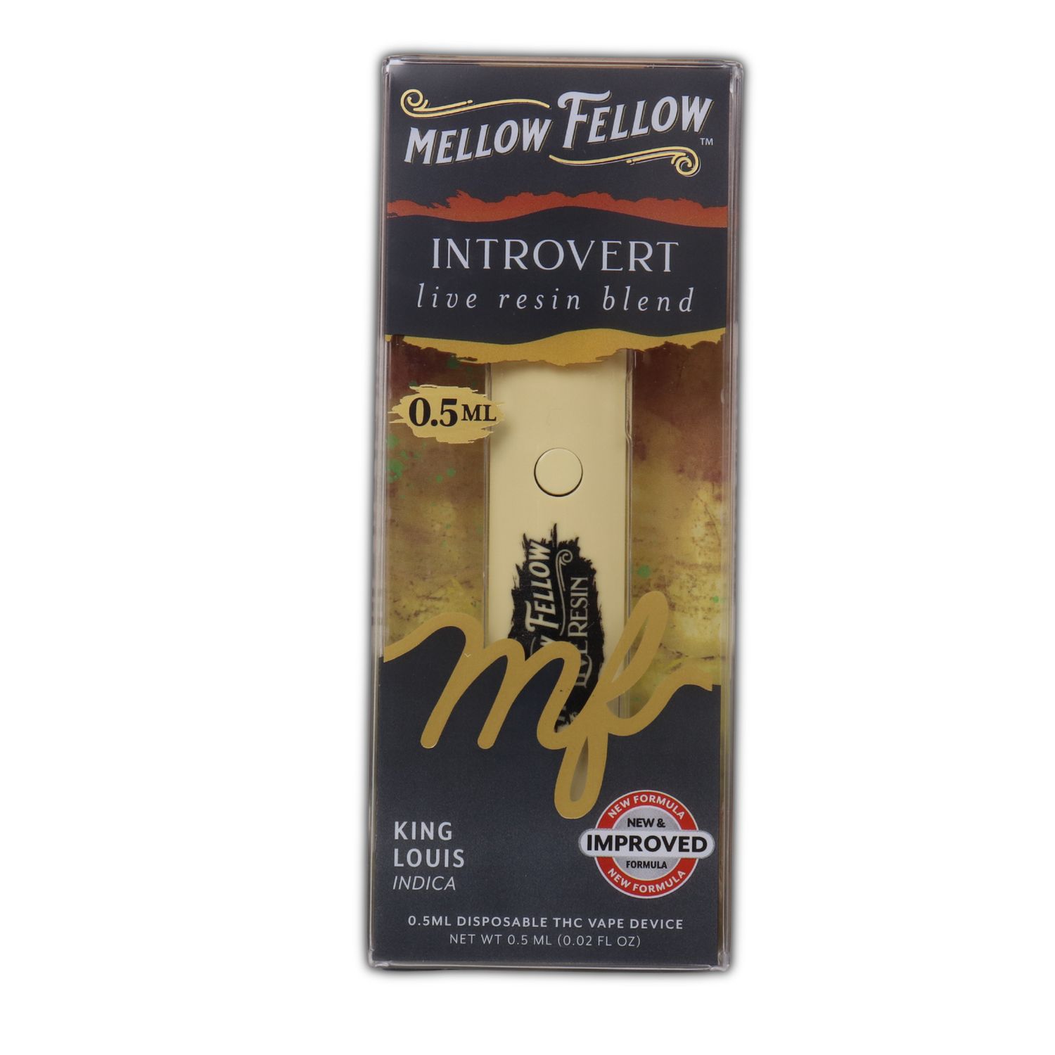 King Louis - Indica Live Resin Vape - 0.5g THC