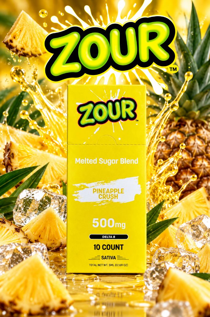 ZOUR l Pineapple Crush - 0.5g THC