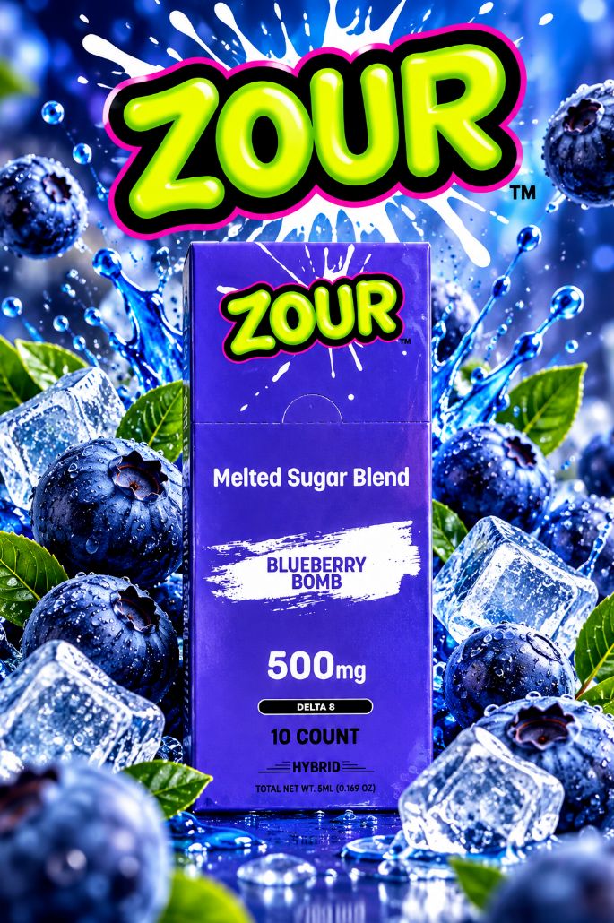 ZOUR l Blueberry Bomb - 0.5g THC