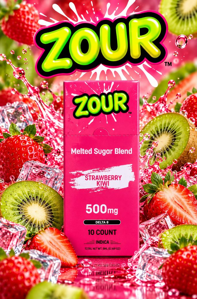 ZOUR l Strawberry Kiwi - 0.5g THC