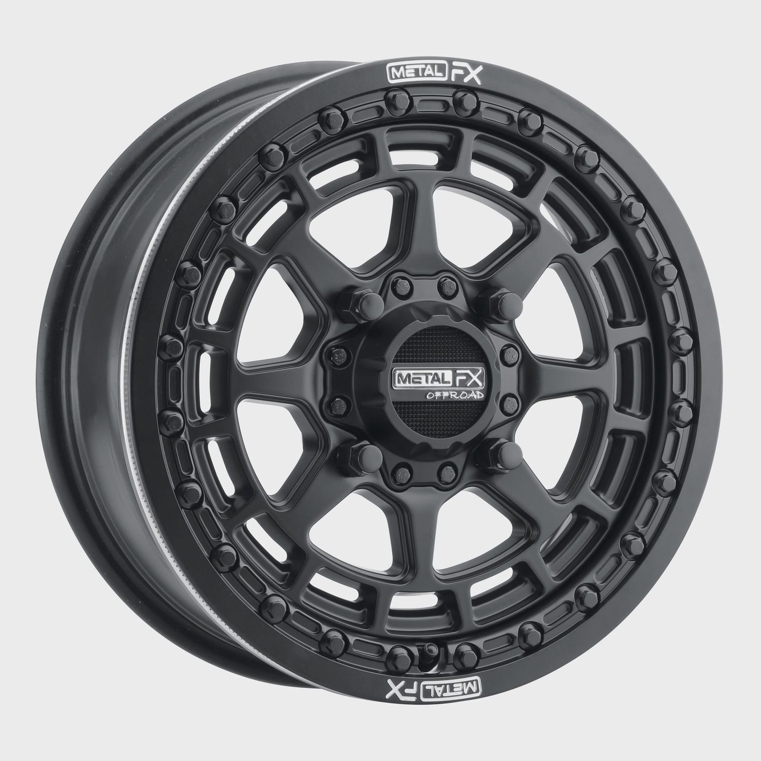 Outlaw Beadlock | Satin Black, BOLT PATTERN: 4x136/4x137 (Can-Am / Honda), SIZE | OFFSET: 15x6 | +38mm/4.5+1.5