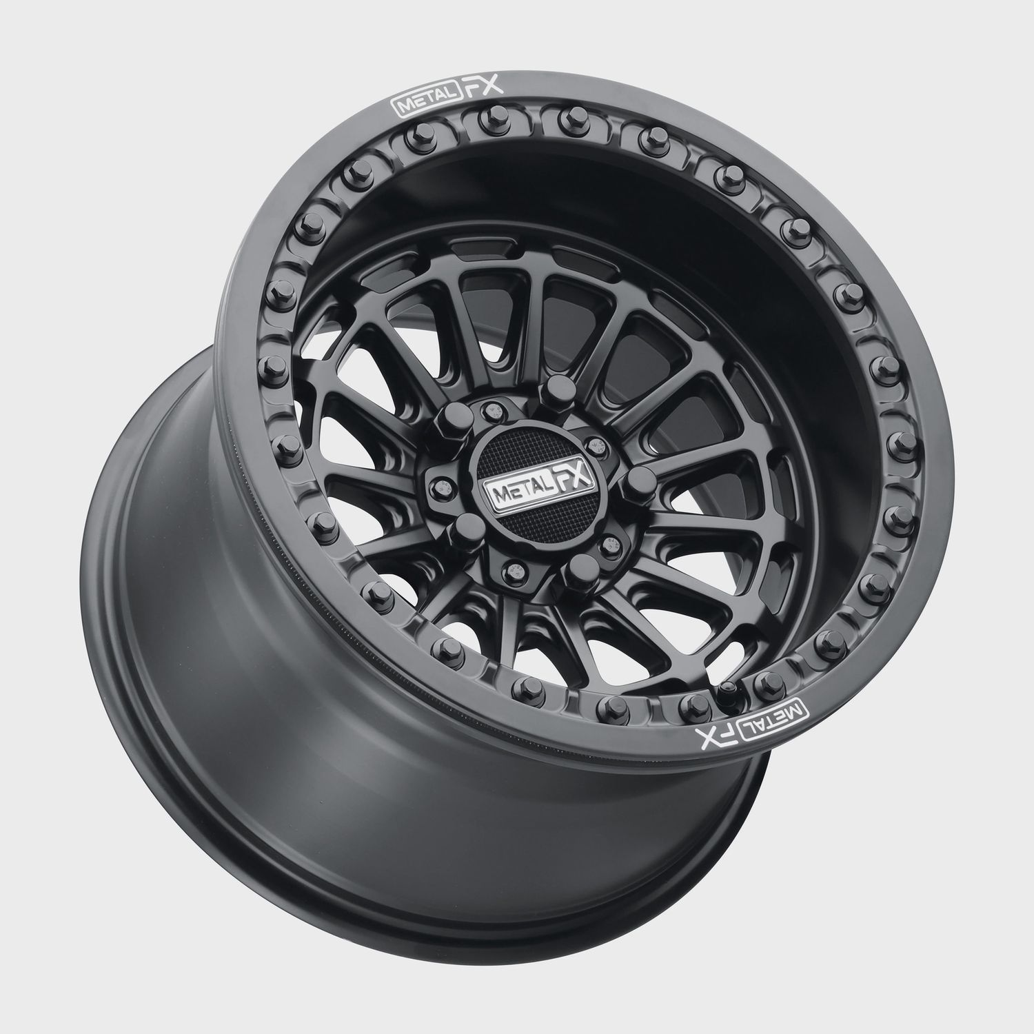 Delta R Beadlock | Satin Black, SIZE | OFFSET | BOLT PATTERN | SKU#: 15x10 | +0mm/5+5 | 5x4.5 | 78321 (Polaris 5-Lug / Segway Super Villain)