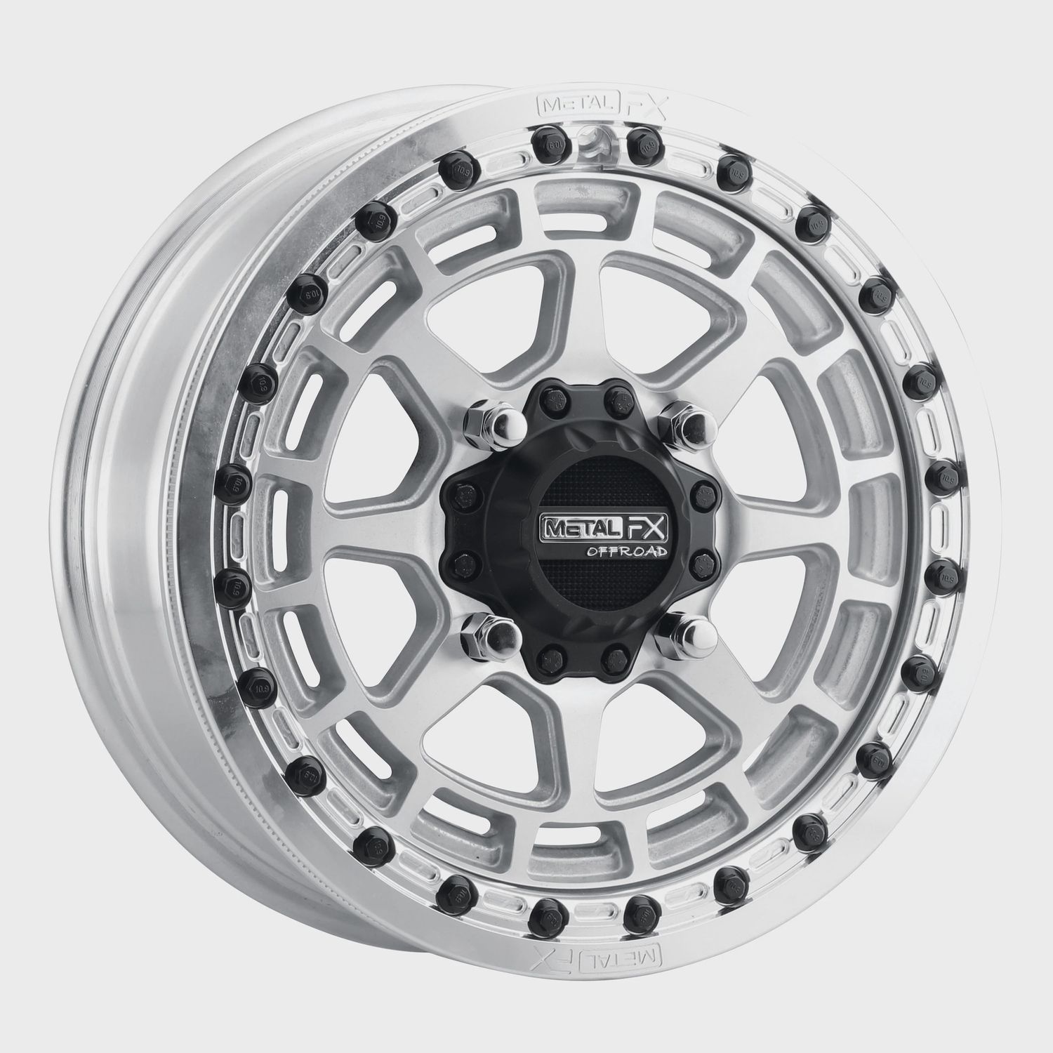 Outlaw Beadlock | Raw, BOLT PATTERN: 4x156 (Kawasaki / Polaris / Yamaha 2019+ / Speed), SIZE | OFFSET: 15x6 | +38mm/4.5+1.5
