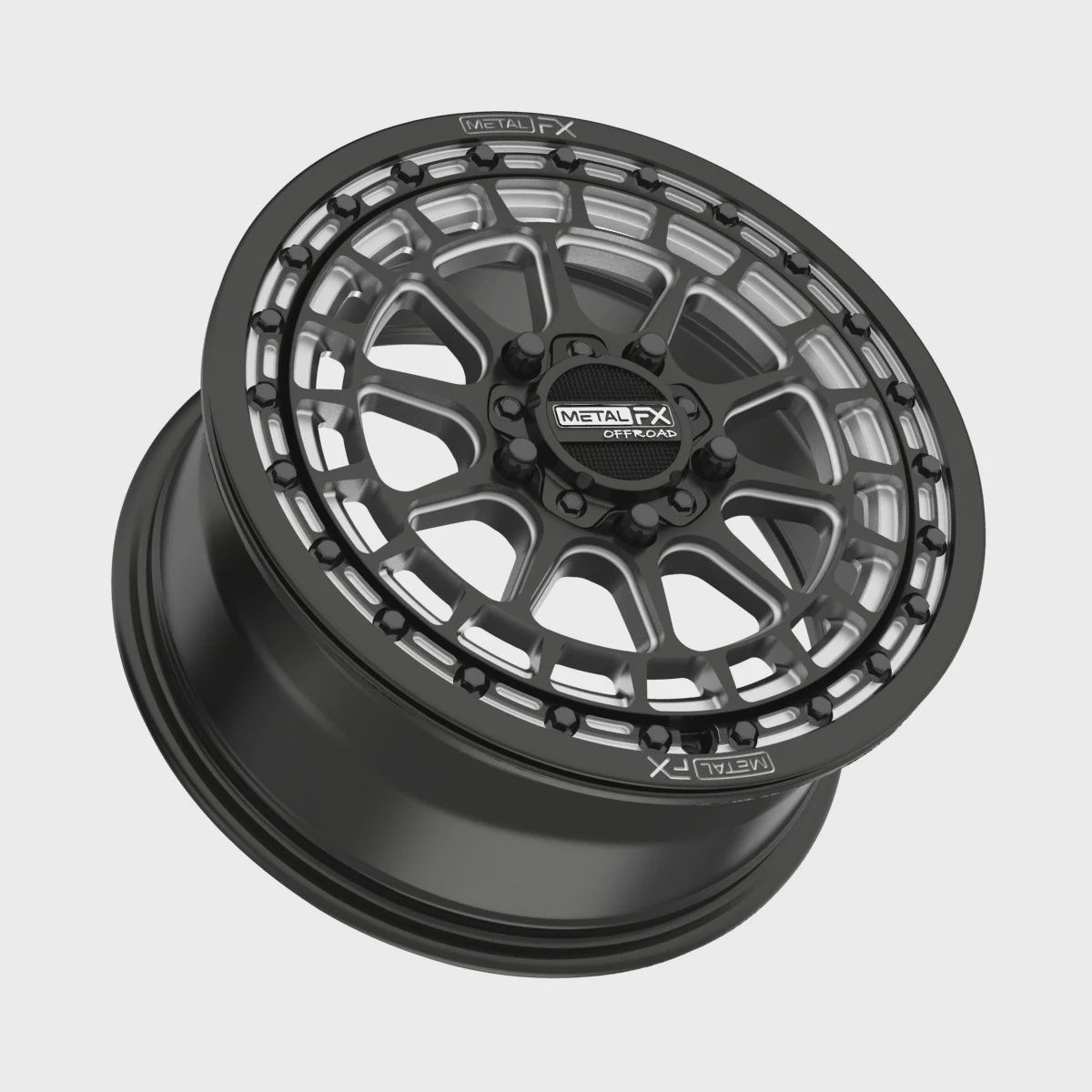 Outlaw R Beadlock | Satin Black Contrast Cut