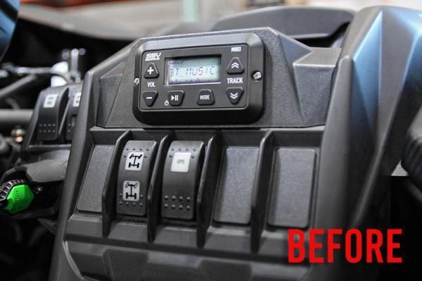 2017+ CanAm X3 JVC MR3 Media Receiver Plug-&amp;-Play Kit