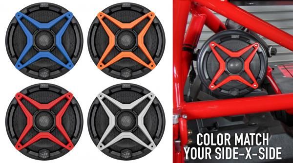 Interchangeable Color Grilles for SSV Works 6.5&quot; Speaker (1 Pair)