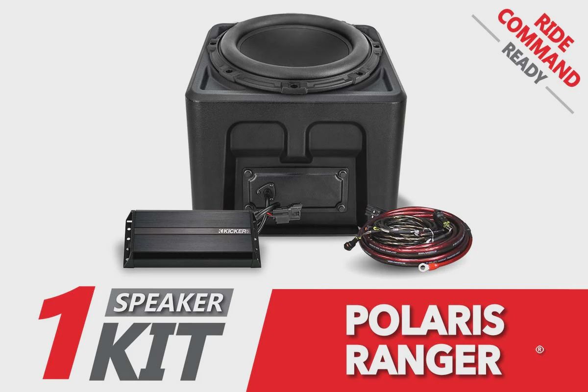2018-2024 Polaris Ranger XP1000 10in Subwoofer for Ride-Command