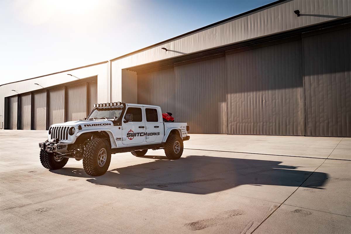 2018-2025 Jeep JL / JT SWITCH Works Alpha12 Mounting Kit