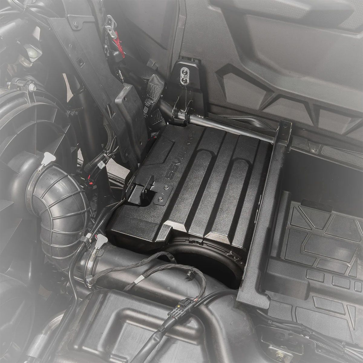 2020-2026 Polaris RZR Pro R, Pro S, Turbo R, Pro XP 4 Rear-Seat 10in Subwoofer-Enclosure