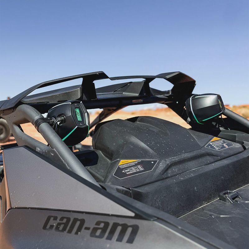 2024-2026 Can-Am® Maverick R, Phase-4 V-Spec 1650watt 5-Speaker Stereo System