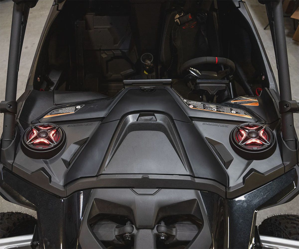 2024-2026 Can-Am® Maverick R Front-Dash 6.5" Speaker-Panels