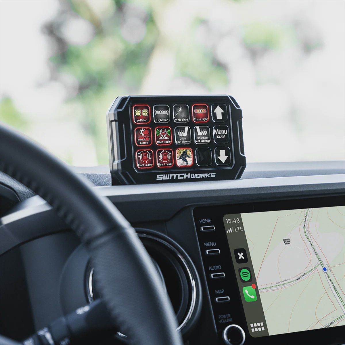 2016-2023 Toyota Tacoma SWITCH Works Alpha12 Mounting Kit